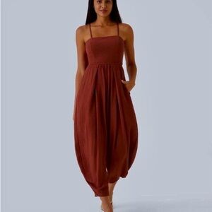 HALARA Terracotta Jumpsuit
